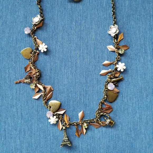 Betsey Johnson Wanderlust Collection Necklace - EPC - Picture 4 of 16